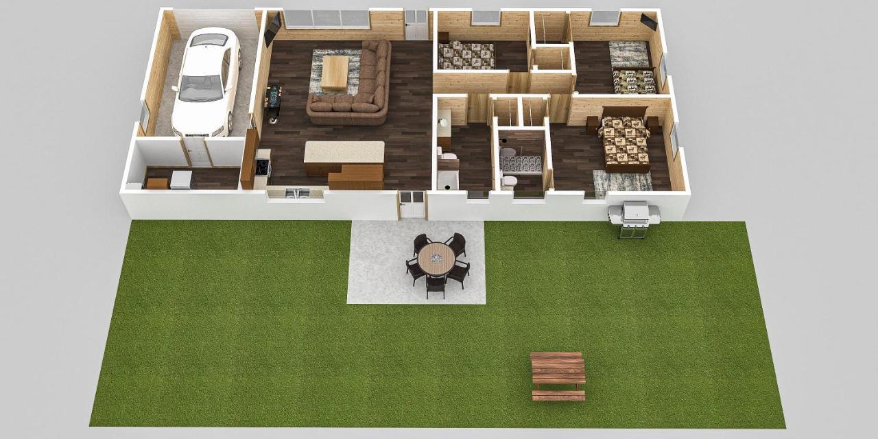 The Brick House: Brand New! 3 Bedroom Home With Private Driveway Pigeon Forge Extérieur photo